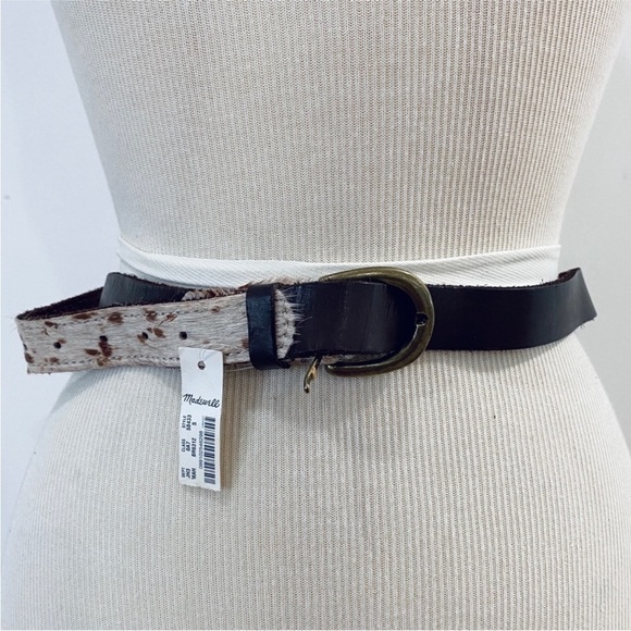 Madewell Accessories Madewell Genuine Calf Hair Leather Belt